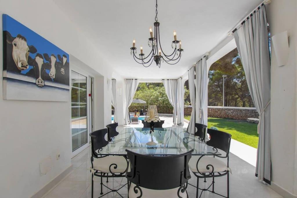Menorca Villa Marbella Son Parc Buitenkant foto