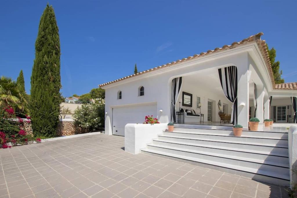 Menorca Villa Marbella Son Parc Buitenkant foto