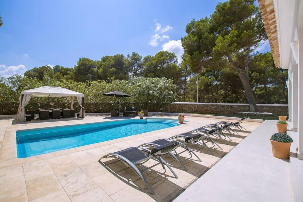Menorca Villa Marbella Son Parc Buitenkant foto